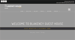 Desktop Screenshot of blakeneyhotel-york.co.uk