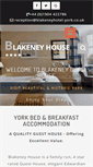Mobile Screenshot of blakeneyhotel-york.co.uk